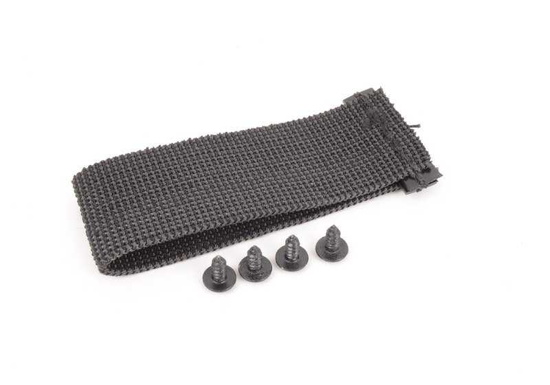 Correa de sujeción OEM 54347184482 para BMW Z4 E85. Accesorio original BMW para el sistema del techo convertible. Ideal para mantener piezas en su sitio con seguridad. Original BMW.