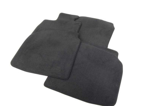 Alfombrillas de velours anthrazit OEM 51479124740 para BMW Serie 7 F02 y F04 (limusina y limusina híbrida sin xDrive). Conjunto completo delanteras y traseras. Original BMW.