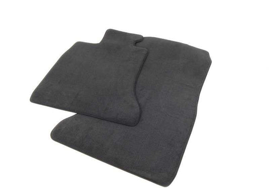 Alfombrillas de velours anthrazit OEM 51479124740 para BMW Serie 7 F02 y F04 (limusina y limusina híbrida sin xDrive). Conjunto completo delanteras y traseras. Original BMW.