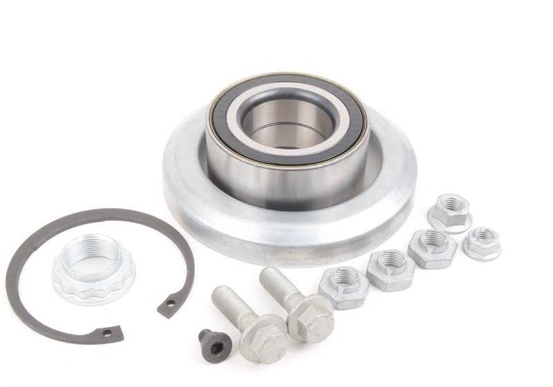 Kit de reparación rodamiento rueda delantera OEM 31222405867 para BMW E90, E91, E92. Original BMW.