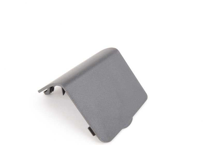 Tapón embellecedor negro OEM 51437328338 para BMW E88 y E84. Pieza original BMW para cubrir orificios en el interior del vehículo (zona del suelo/pasajero). Original BMW.