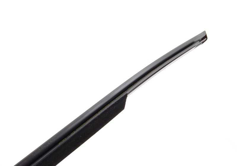 Embellecedor exterior puerta delantera derecha OEM 51337207842 para BMW E70 (X5 3.0d, 3.0sd, 3.0si, 3.5d, 4.8i). Original BMW. Acabado en negro brillante.