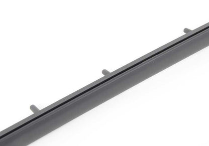 Moldura embellecedora de puerta delantera derecha OEM 51419139642 para BMW E92, E92N, E93, E93N. Color negro. Original BMW.