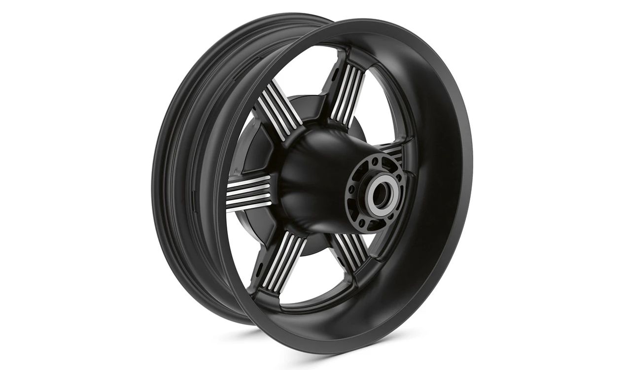 Ruota posteriore Icon 5.0x16 OEM 36311541182 per moto BMW R18, R18 Classic, R18 B, R18 Transcontinental. BMW Motorrad originale.