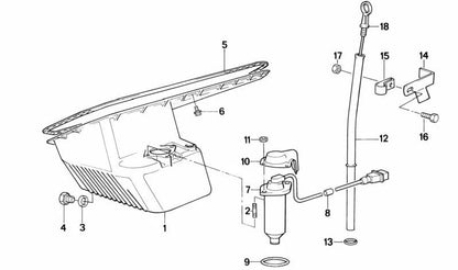 Pasamuros de goma OEM 12611276240 para BMW E30, E28, E34, E24, E23, E32. Original BMW.