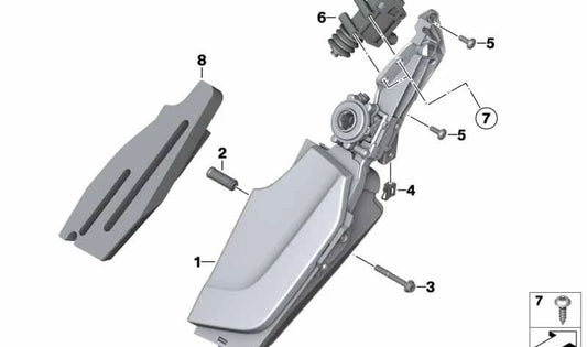 Actuador de arranque OEM 67117719054 para BMW Motorrad K1600GT, K1600GTL, R1200RT, R1200R, R1200GS, K1300GT, K1300S, F800GS, F800R, F700GS, F650GS, R nineT. Original BMW Motorrad.