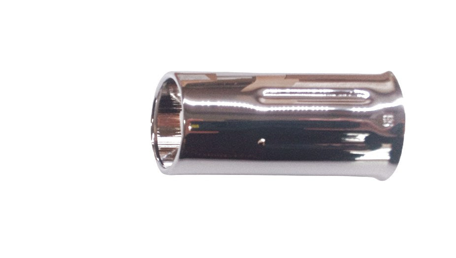 Embellecedor cromado de escape OEM 82119401504 para BMW E34, E24, E32 (520i, 530i). Pieza original BMW.