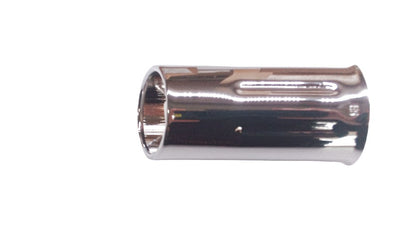 Embellecedor cromado de escape OEM 82119401504 para BMW E34, E24, E32 (520i, 530i). Pieza original BMW.