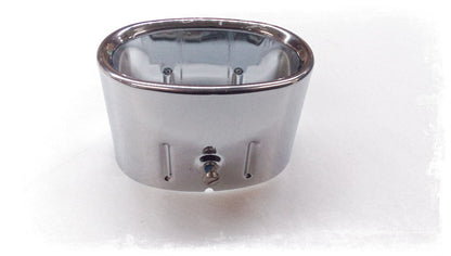 Embellecedor de escape cromado OEM 82120405099 para BMW Z4 E85. Original BMW.