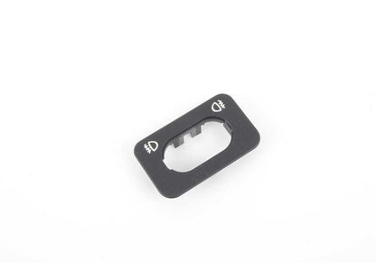 Embellecedor interruptor faros antiniebla OEM 51458397824 para BMW E36 y Z3. Original BMW.