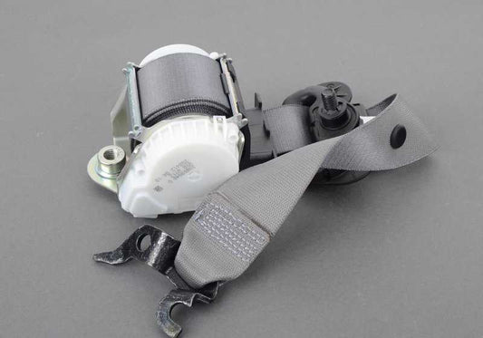 Cintura di sicurezza frontale sinistra con limitatore OEM 72119160103 per BMW E90 {316D, 316i} tutti i modelli compatibili. BMW originale.