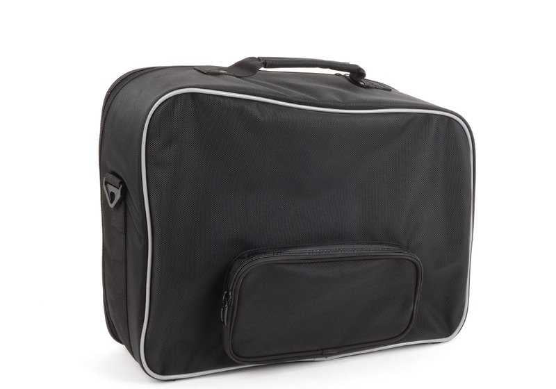 Bolsa interior derecha para maleta lateral de moto OEM 72605590042 para BMW Motorrad R248, R50. Original BMW.
