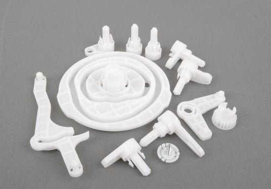 Small parts kit and adjustment lever OEM 64116927612 for BMW E85, E86. Original BMW.