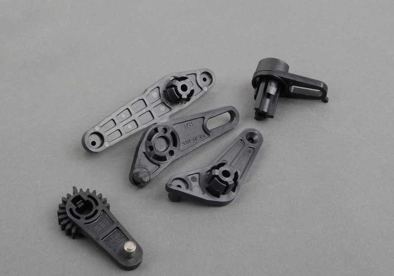 Small parts kit and adjustment lever OEM 64116927612 for BMW E85, E86. Original BMW.