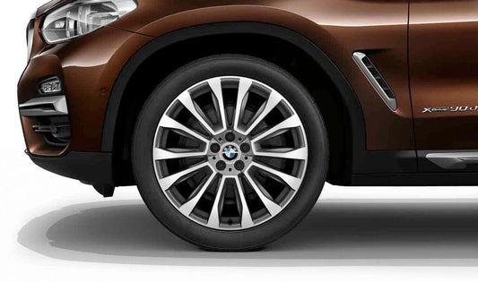 Original V-Spoke design rims 697 OEM 36116877332 for BMW (Compatible models: G01, G08, G02). Original BMW.