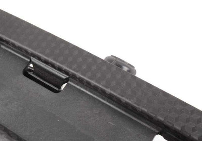 Reposabrazos aluminio Black Cube trasero derecho OEM 51437901792 para BMW E46 (Berlina, Touring, Coupé, Cabrio, Compact, M3). Original BMW.