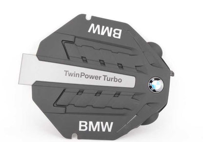 OEM Acoustic Isolation Cover 13717577456 for BMW F07, F10, F11, F06, F12, F13, F01, F02, F04, E70, E71. Original BMW.