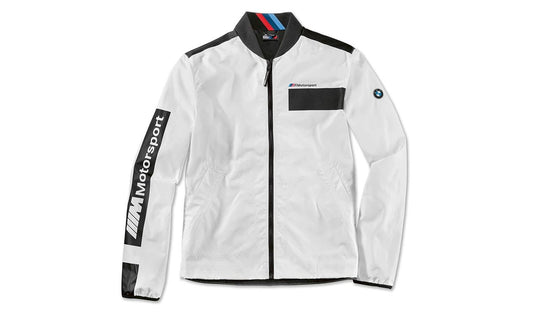 Chaqueta BMW M Motorsport talla L blanco y negro OEM 80142461118. Válido para BMW. Original BMW.