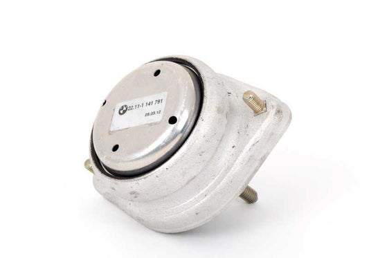 Engine mount with flange left OEM 22111141791 for BMW E38 (728i, 730d, 730i, 735i, 740d, 740i, 750i). Original BMW