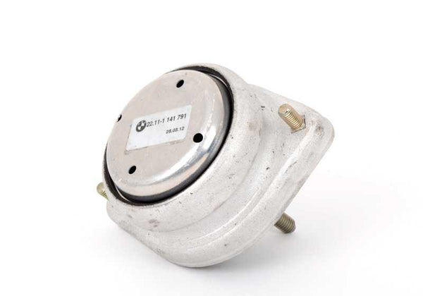 Soporte de motor con brida izquierda OEM 22111141791 para BMW E38 (728i, 730d, 730i, 735i, 740d, 740i, 750i). Original BMW