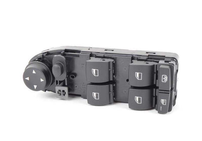 Interruptor del elevador de ventanas del lado del conductor para BMW Serie 5 E60, E61N (OEM 61319122112). Original BMW