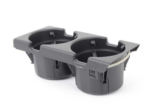 Soporte para bebidas OEM 51168217953 para BMW Serie 3 E46 (316i, 316Ci, 316ti... y más). Original BMW.
