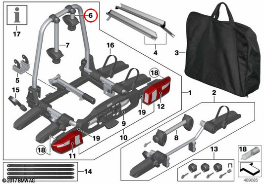 Separador corto OEM 82722459970 para BMW E81, E82, E87, E88, F20, F21, F40, F22, F23, F44, F45, F46, G42, U06, E90, E91, E92, E93, F30, F31, F34, G20, G21, F32, F33, F36, G22, G23, G26, E60, E61, F07, F10, F11, F18, F90, G30, G31, G60, G61, G90, F06,