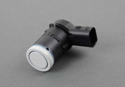 Alpine White Ultrasonic Sensor for BMW 5 Series E39, E60, E61, 6 Series E63, E64, Z4 E85, E86 (OEM 66206989103). Original BMW.