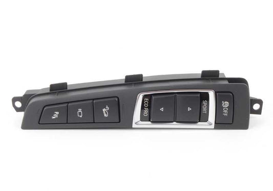 Unidad de mandos consola central OEM 61319308295 para BMW X3 F25 y X4 F26. Compatible con todos los motores y versiones de producción desde 2010 hasta 2017. Pieza original BMW.