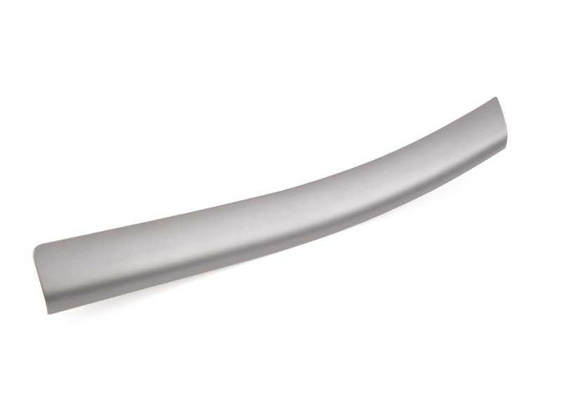 Moldura decorativa titanio salpicadero derecho OEM 51457904348 para BMW E46. Original BMW.