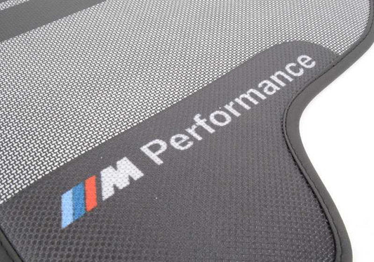 Alfombrillas M Performance OEM 51472409930 para BMW F21, F22, F87. Original BMW.