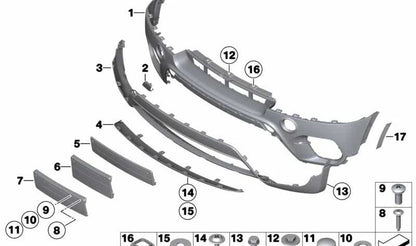 Tornillo hexagonal con arandela OEM 07147135935 para BMW E70, E71, E72. Original BMW.
