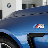 Emblema logo M per lati (pinne). BMW originale