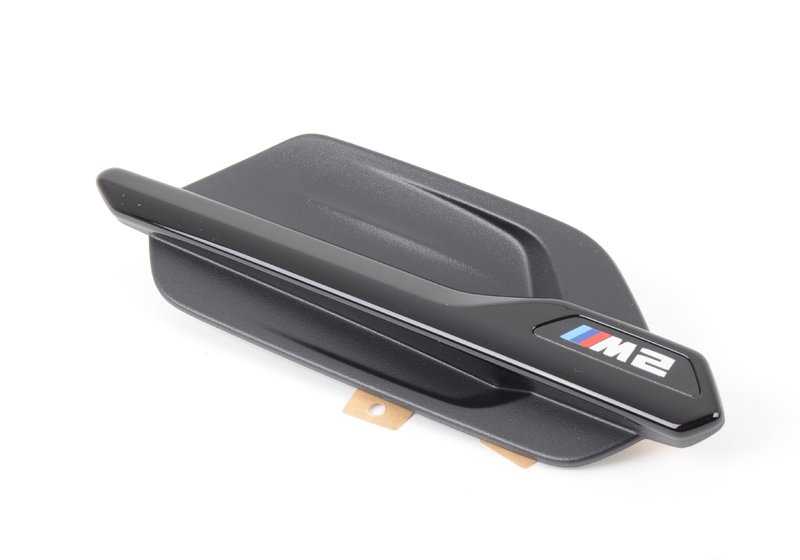 Side Grace M Performance per l'ingresso dell'aria in FIN OEM 51712407180 per BMW F87 (M2) Tutti i modelli compatibili. BMW originale BMW. Finitura nera luminosa per uno stile sportivo.
