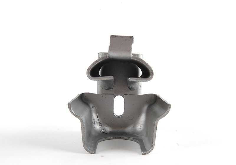 Soporte de escape OEM 18201743999 para BMW E36 (323ti) y Z3 (1.8 y 1.9). Compatible con modelos con motor M43, M44 y M52. Original BMW. Ideal para fijación de sistema de escape trasero.