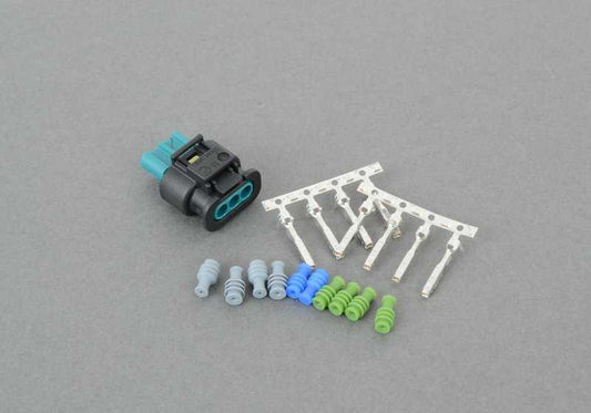 Conector eléctrico universal 3 pines OEM 61136925599 para BMW {F20, F21, F40, F70, F22, F44, G87, E90N, E91N, E92, E93, F30, F31, F34, G20, G21, G28, G80, F32, F33, F36, E60N, E61N, F07, F10, F11, G60, G61, G68, G90, F06, F12, F13, F01, F02, G70, G1