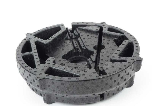 Bandeja organizadora para hueco de rueda de repuesto OEM 71106786508 para BMW X5 (E70, E70N, F15, F85) y BMW X6 (E71, F16, F86). Original BMW.
