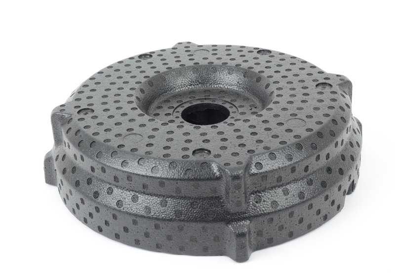 Bandeja organizadora para hueco de rueda de repuesto OEM 71106786508 para BMW X5 (E70, E70N, F15, F85) y BMW X6 (E71, F16, F86). Original BMW.