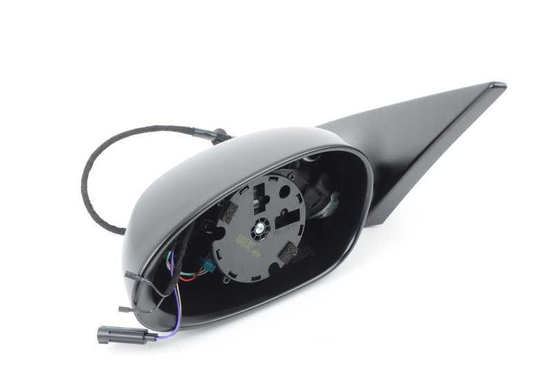 Carcasa de retrovisor izquierdo sin cristal con calefacción OEM 51167189727 para BMW E85, E86. Original BMW.