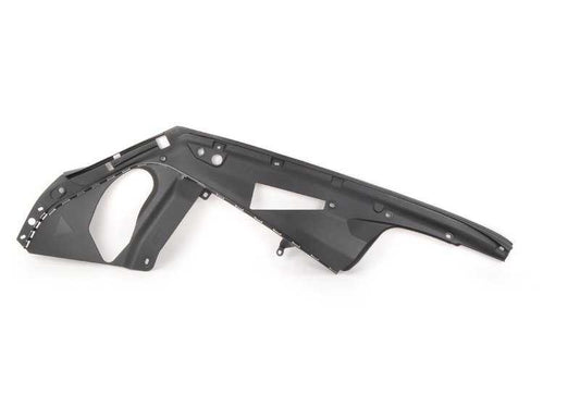 Rechte hintere Stützplatte OEM 51767211930 für BMW F06, F06N, F12, F12N, F13, F13N. Original BMW.