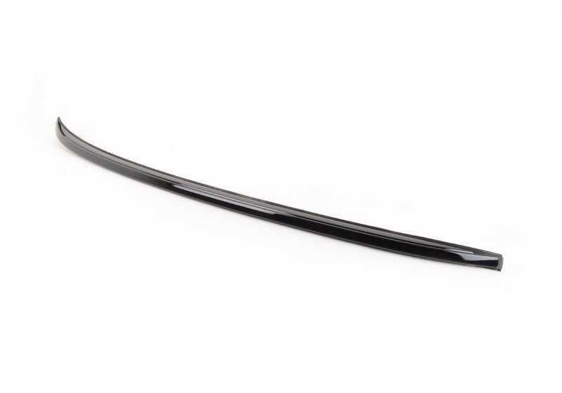 Baca de techo negro brillante derecho OEM 51137342198 para BMW F16, F86. Original BMW.