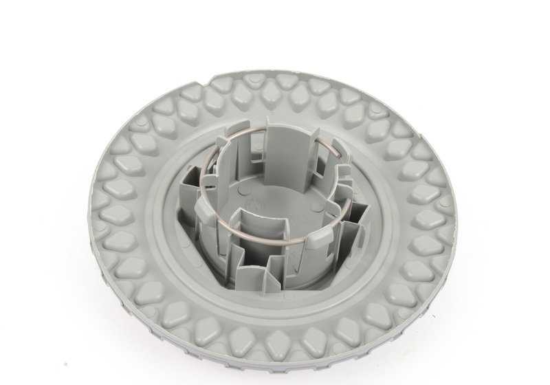 Tapa de buje color plata granito OEM 36132227775 para BMW E36, Z3. Original BMW.