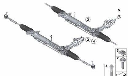 SERVOTRONIC OEM MODULE 32106788211 for BMW E60, E61, F07, F10, F06, F12, F13, E65, E66, F01, F02. Original BMW.
