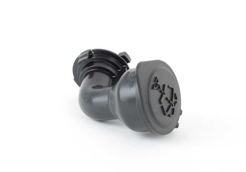Tubo de llenado depósito limpiaparabrisas OEM 61667325884 para BMW X5 F15, F85 y X6 F16, F86. Original BMW.
