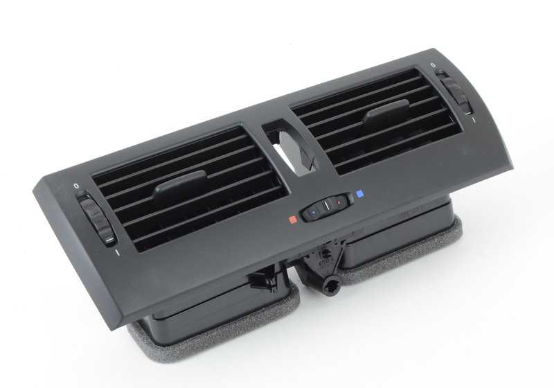 Parrilla de aire fresco central OEM 64223417431 para BMW X3 E83 (2004-2006). Original BMW.