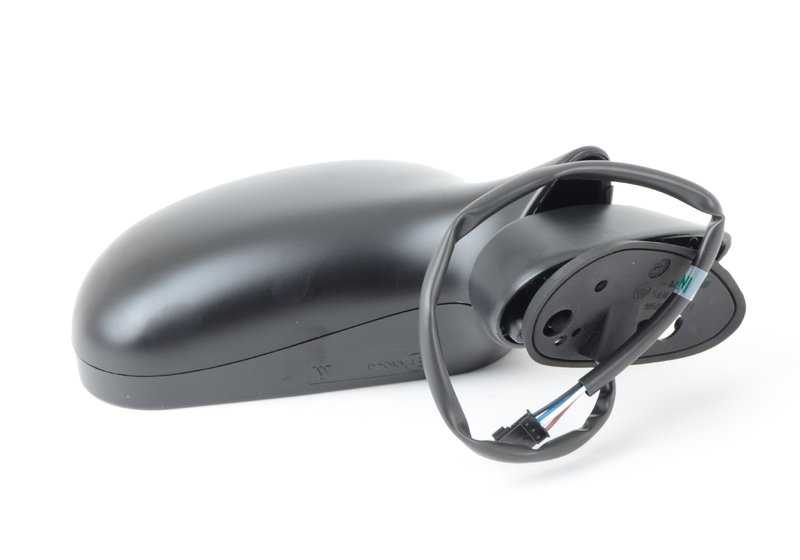 Espejo retrovisor derecho eléctrico calefactable imprimado OEM 51168397040 para BMW Z3 E36 (modelos: 1.9, 2.0, 2.2i, 2.8). Original BMW.