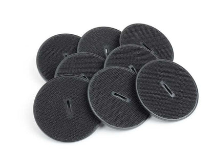 Black Velours OM 51477351387 Rombrillas for BMW F10 and F11 (5er LCI Berlina and Touring with XDrive, all engines). Full front and rear game. Original BMW.