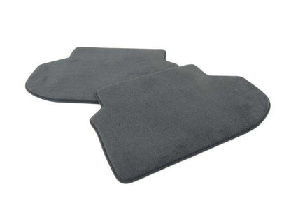 Black Velours OM 51477351387 Rombrillas for BMW F10 and F11 (5er LCI Berlina and Touring with XDrive, all engines). Full front and rear game. Original BMW.