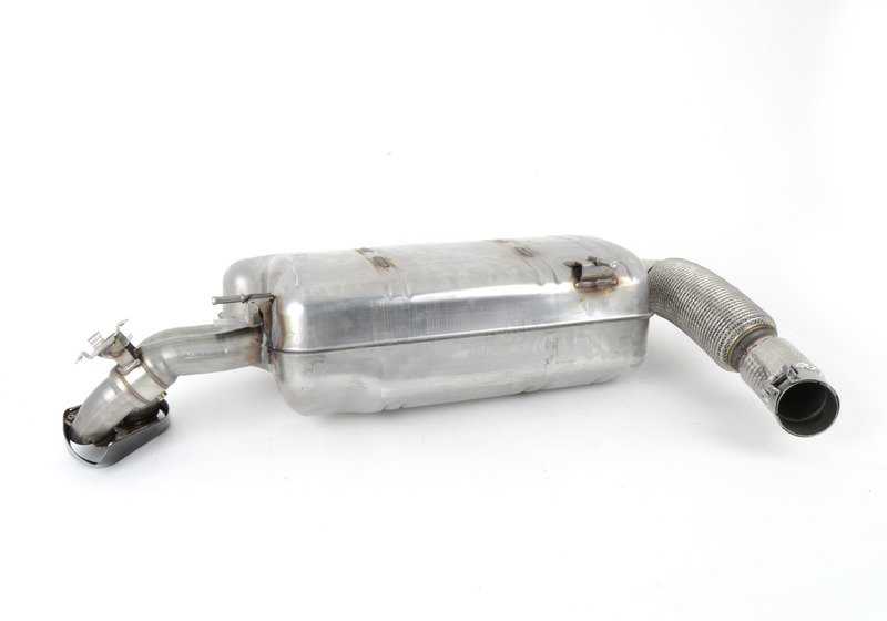 Silenciador trasero con válvula de escape OEM 18308608167 para BMW i8 (I12, I15). Original BMW.