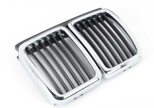 Rejilla decorativa central OEM 51132233001 para BMW E30 M3 (modelos: M31001, M31005, M31007). Compatible con versiones de 1986 a 1990. Original BMW.